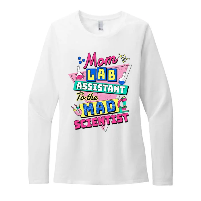 Mom Lab Assistant To The Mad Scientist Lab Week Mom Lab Womens CVC Long Sleeve Shirt