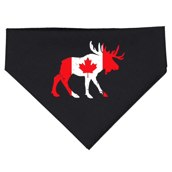 Maple Leaf Animal Canadian Flag Canada USA-Made Doggie Bandana