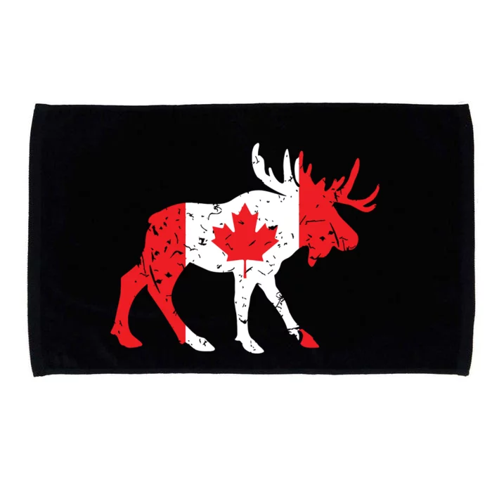 Maple Leaf Animal Canadian Flag Canada Microfiber Hand Towel