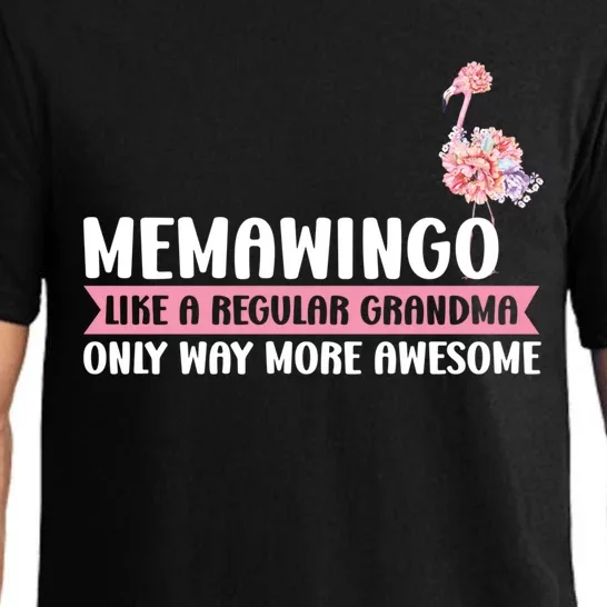 Memawingo Like A Grandma Only Memaw Gift Pajama Set