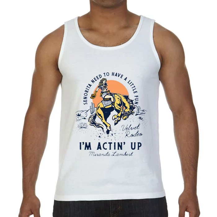 Miranda Lambert Actin Up Comfort Colors® Tank Top