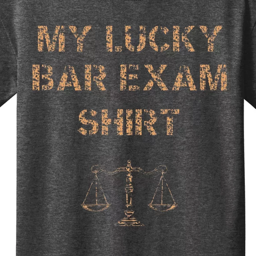 My Lucky Bar Exam 2024 Funny Law School Grad Cool Kids T-Shirt