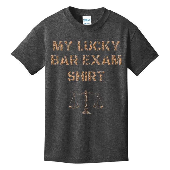 My Lucky Bar Exam 2024 Funny Law School Grad Cool Kids T-Shirt