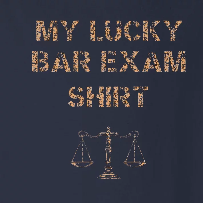 My Lucky Bar Exam 2024 Funny Law School Grad Cool Toddler Long Sleeve Shirt