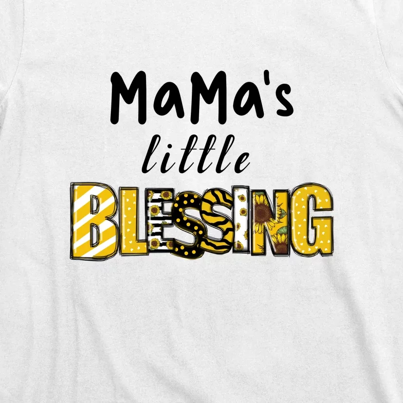 Mama's Little Blessing Mother's Day Gift T-Shirt