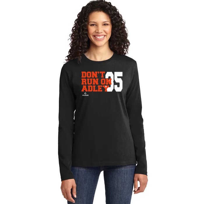 Major League Baseball A.D.L.E.Y R.U.T.S.C.H.M.A.N Mlbruts2016 Ladies Long Sleeve Shirt