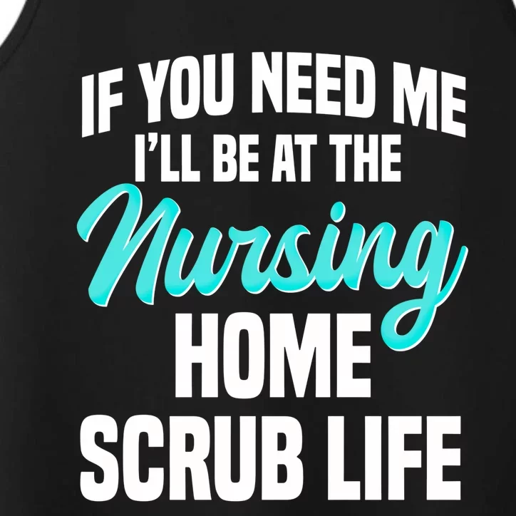 Midwife Labour Birth Obstetrician Nursing Home Scrub Life Cute Gift Performance Tank