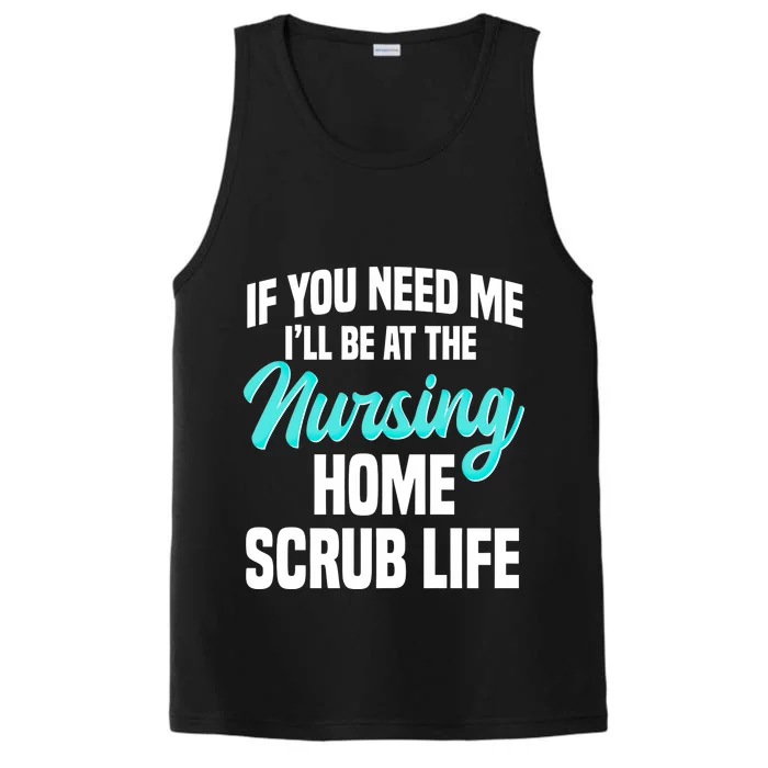 Midwife Labour Birth Obstetrician Nursing Home Scrub Life Cute Gift Performance Tank