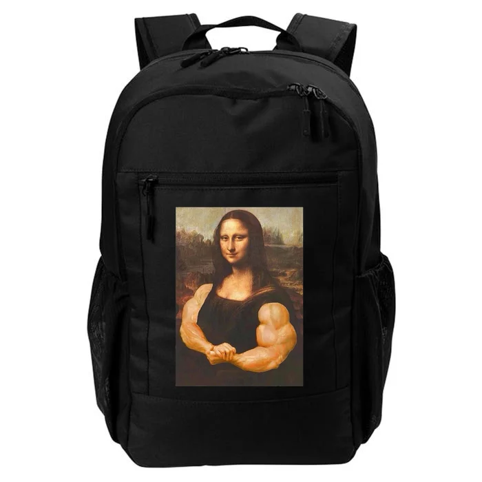 Mona Lisa Bodybuilding Muscle Gym Workout Outfits Daily Commute Backpack