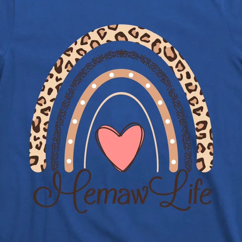 Memaw Life Boho Rainbow Funny Memaw Gift T-Shirt