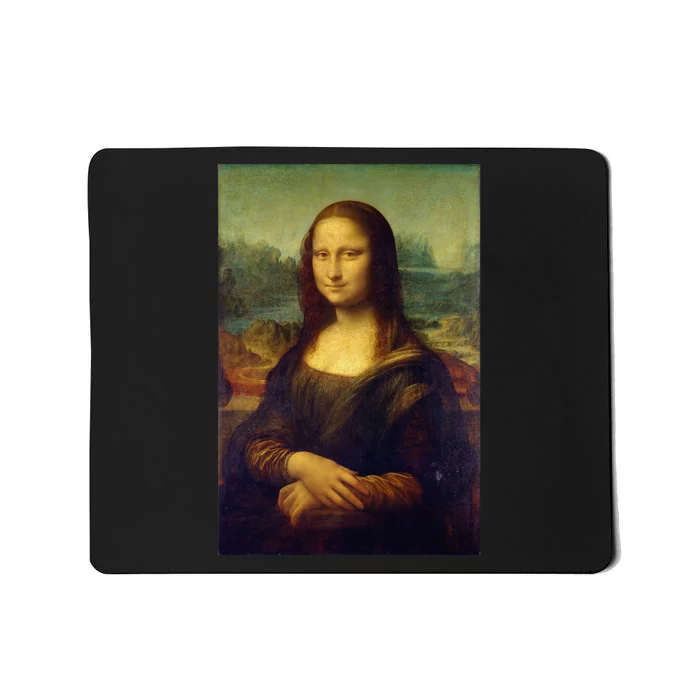 Mona Lisa By Leonardo Da Vinci Mousepad