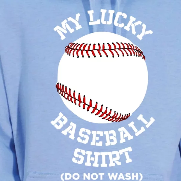 My Lucky Baseball Gift Funny Sport Baseball Lover Gift Unisex Surf Hoodie