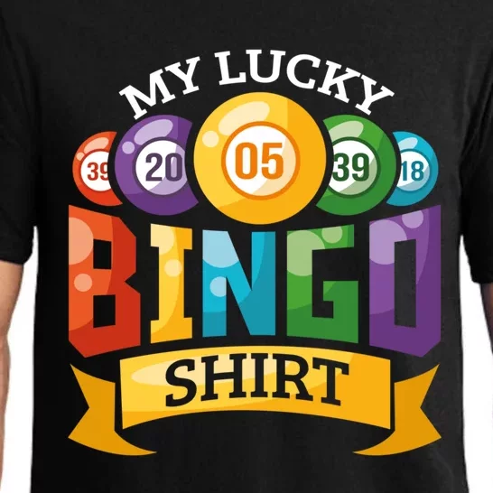 My Lucky Bingo Funny Bingo Player Pajama Set