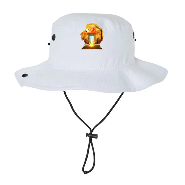 Magical Lion Book Reading Fan Legacy Cool Fit Booney Bucket Hat