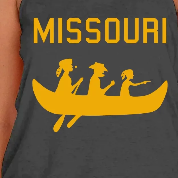 Missouri Logboat Brewing Women's Knotted Racerback Tank