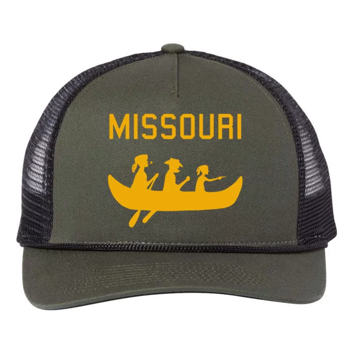 Missouri Logboat Brewing Retro Rope Trucker Hat Cap