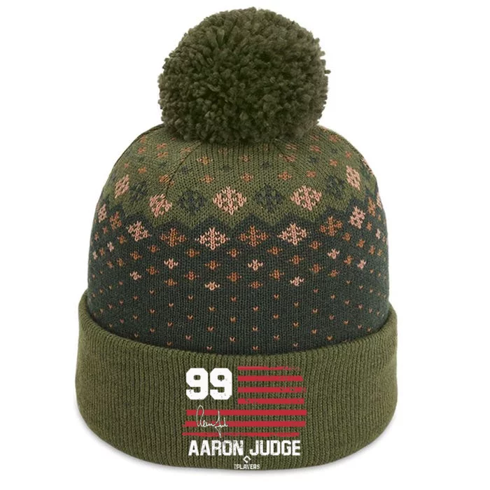 Major League Baseball Aaron Judge The Baniff Cuffed Pom Beanie