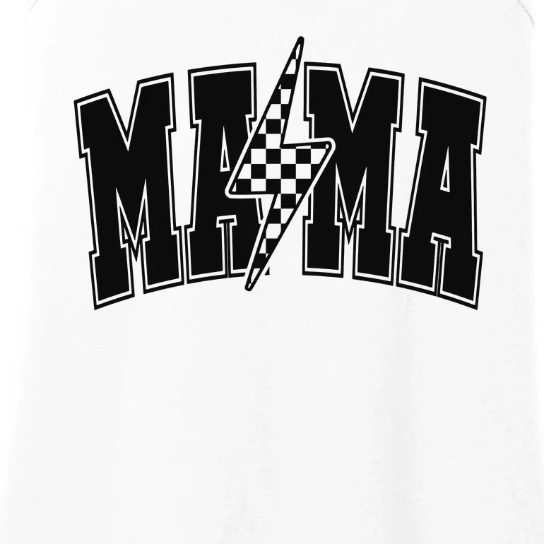 Mama Lightning Bolt Ladies Essential Tank