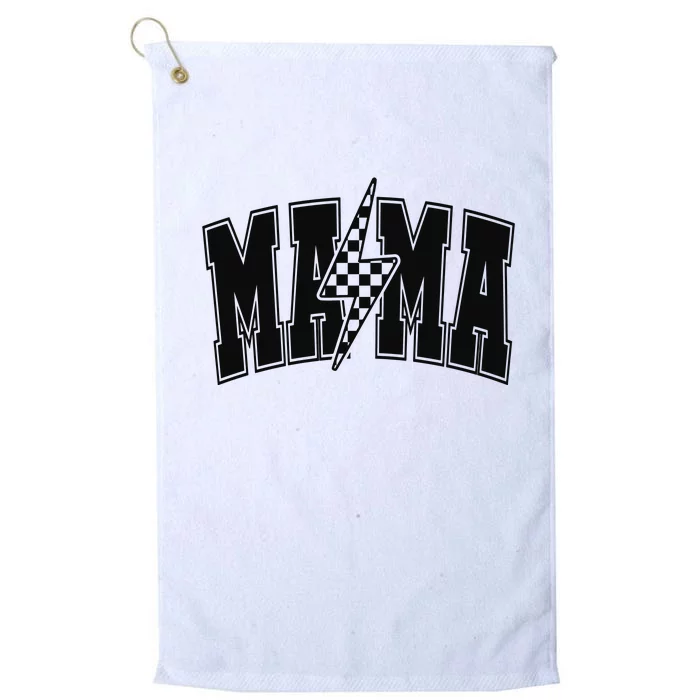 Mama Lightning Bolt Platinum Collection Golf Towel