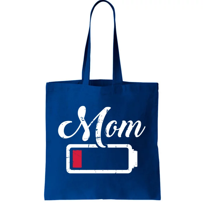 Mom Low Battery Tired Cool Gift Tote Bag