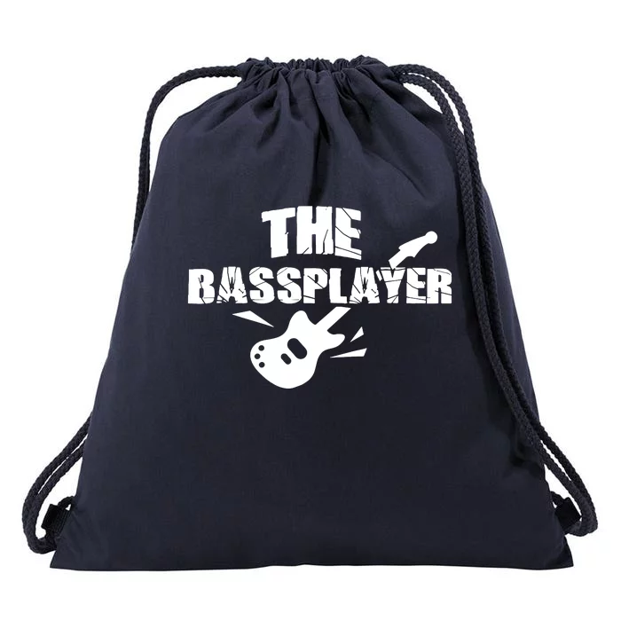 Music Lover Bass Guitar Drawstring Bag