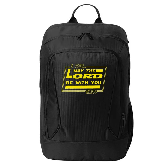 May Lord Be With You Funny Christian Quotes City Backpack