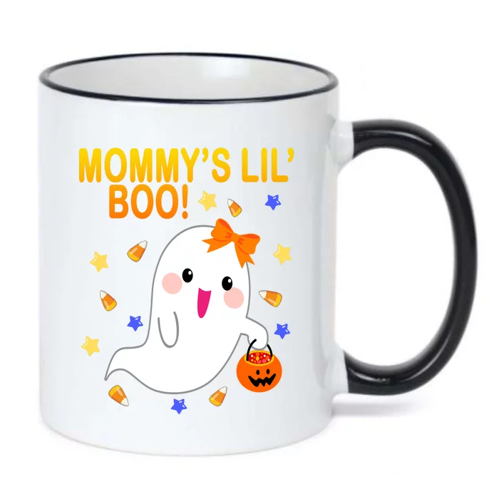 Mommys Lil Boo Cute Halloween Black Color Changing Mug