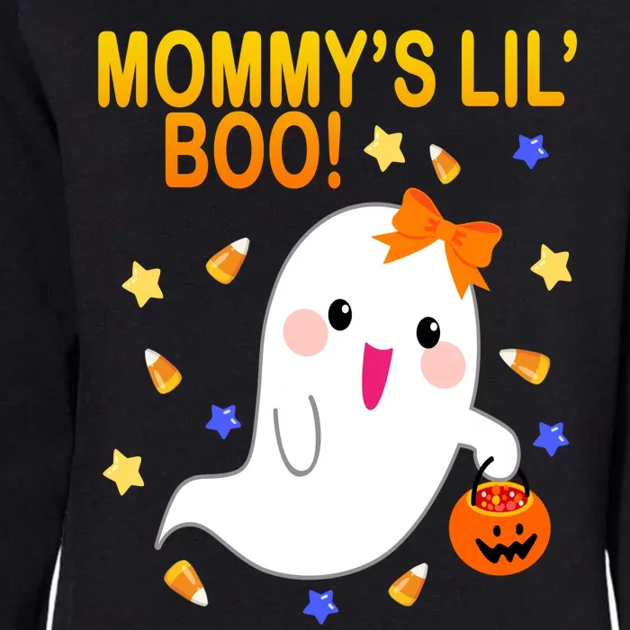 Mommys Lil Boo Cute Halloween Womens California Wash Sweatshirt