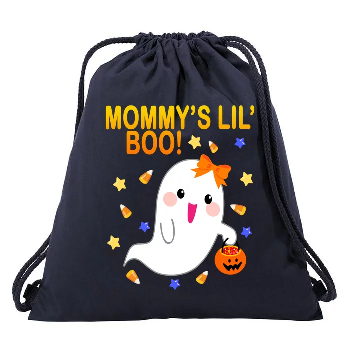 Mommys Lil Boo Cute Halloween Drawstring Bag