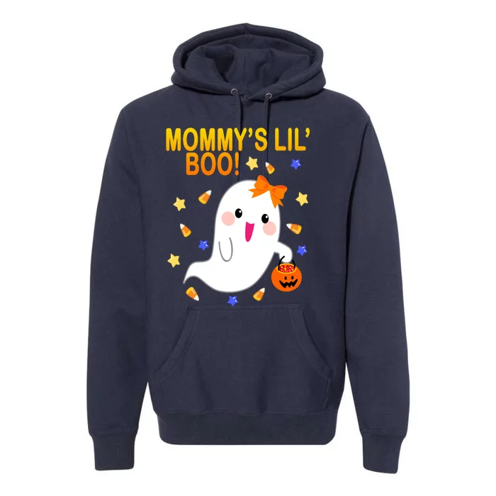 Mommys Lil Boo Cute Halloween Premium Hoodie