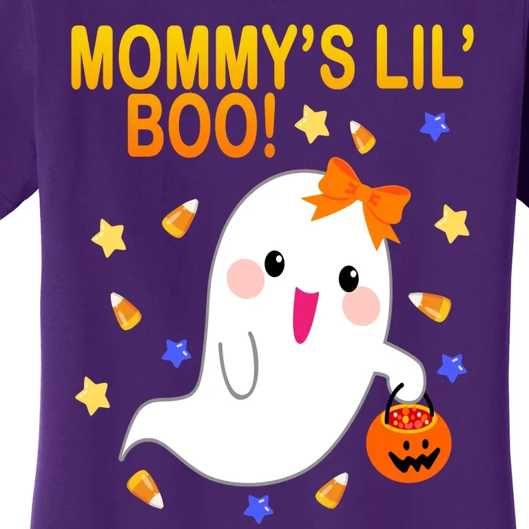 Mommys Lil Boo Cute Halloween Women's T-Shirt