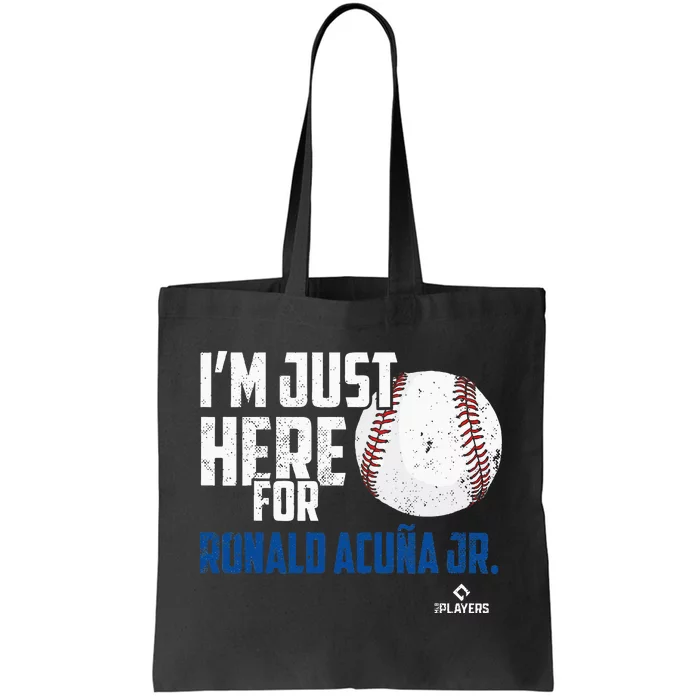 Major League Baseball RONALD ACUNA JR MLBRAC2010 Tote Bag