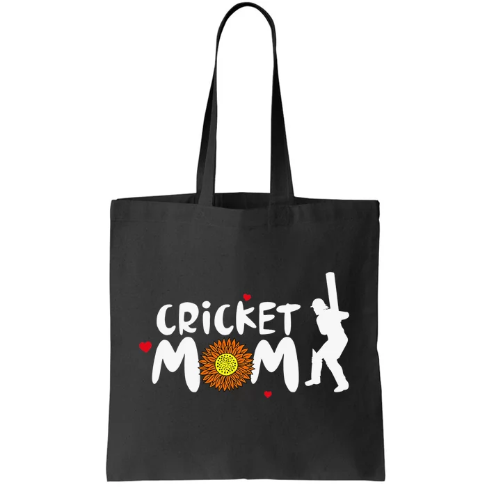 Mom Life Cricket Messy Bun Glasses Mother's Day Tote Bag