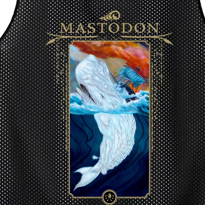 Mastodon – Leviathan Cover Mesh Reversible Basketball Jersey Tank