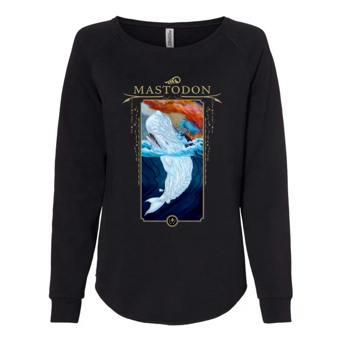 Mastodon – Leviathan Cover Womens California Wash Sweatshirt