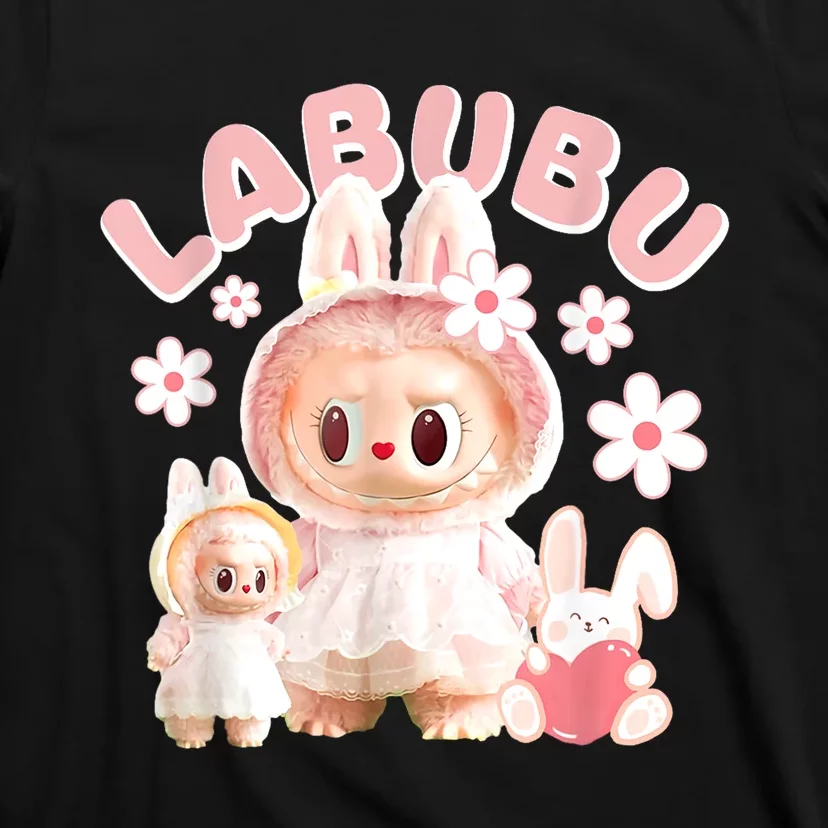 Meme Labubu Cute Labubu The Monsters Pin.K Gift T-Shirt