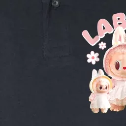 Meme Labubu Cute Labubu The Monsters Pin.K Gift Softstyle Adult Sport Polo