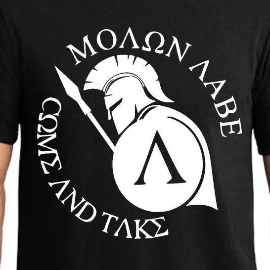 Molon Labe Come And Take Pajama Set