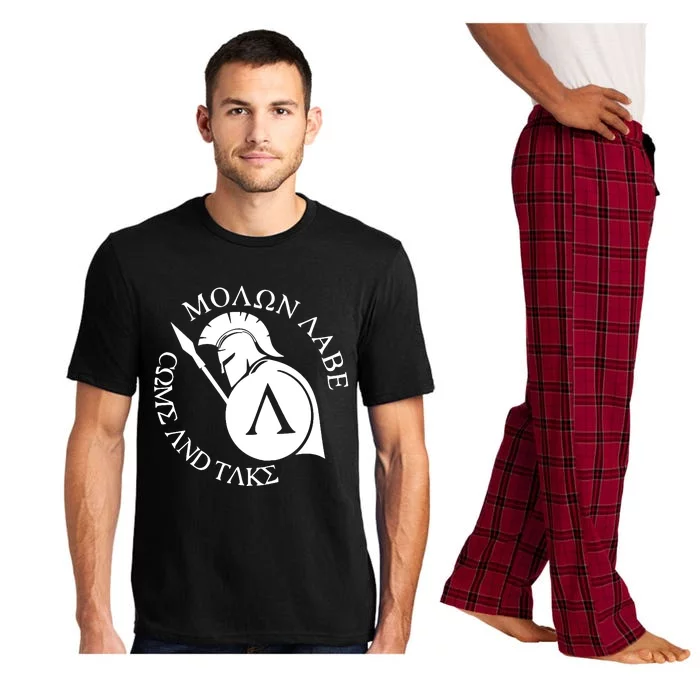 Molon Labe Come And Take Pajama Set