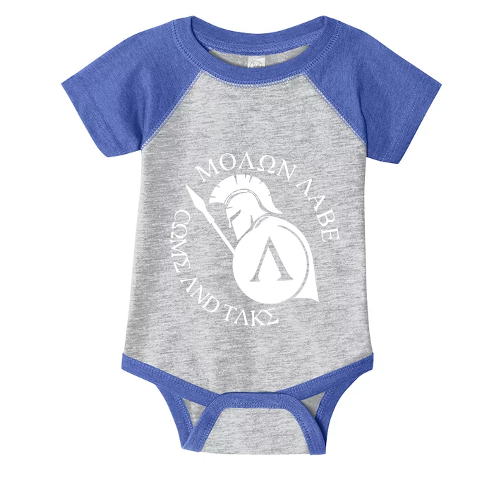 Molon Labe Come And Take Infant Baby Jersey Bodysuit