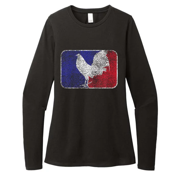 Major League Cock Fight Cock Fight Womens CVC Long Sleeve Shirt