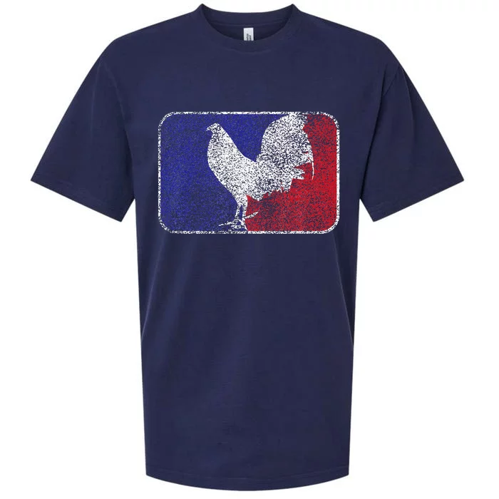 Major League Cock Fight Cock Fight Sueded Cloud Jersey T-Shirt