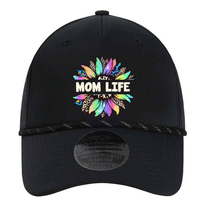 Mom Life Colorful Sunflower Performance The Dyno Cap