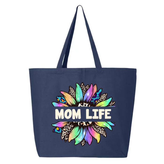 Mom Life Colorful Sunflower 25L Jumbo Tote