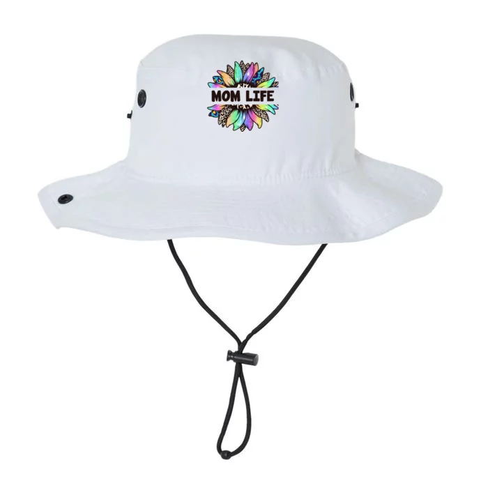 Mom Life Colorful Sunflower Legacy Cool Fit Booney Bucket Hat