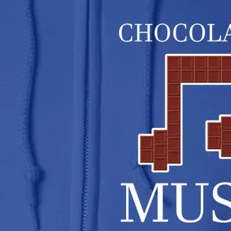 Musician Likes Chocolate Ironic Music Chocolate Lover Meaningful Gift Full Zip Hoodie