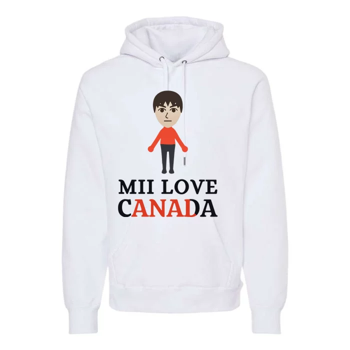 Mii Love Canada Premium Hoodie