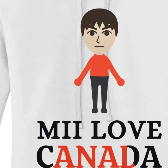 Mii Love Canada Women's Pullover Hoodie