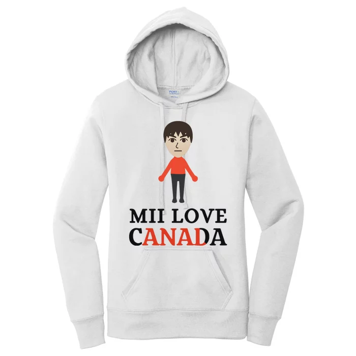 Mii Love Canada Women's Pullover Hoodie