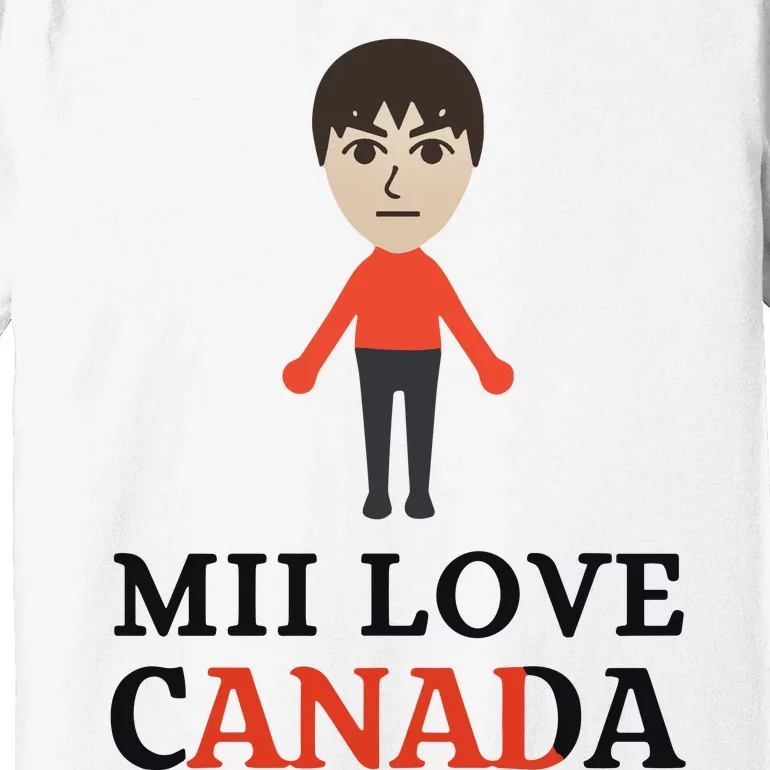 Mii Love Canada Premium T-Shirt